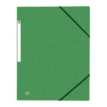 Achetez Chemise 3 rabats à élastiques TOP FILE+ en carte lustrée 4/10e 390g, vert 400114347 TOP F..