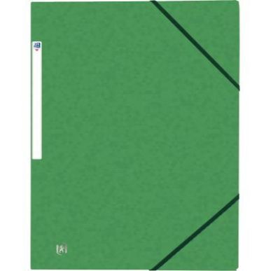 Achetez Chemise 3 rabats à élastiques TOP FILE+ en carte lustrée 4/10e 390g, vert 400114347 TOP F..