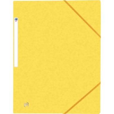 Achetez Chemise 3 rabats à élastiques TOP FILE+ en carte lustrée 4/10e 390g, jaune 400114331 TOP ..