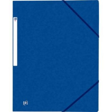 Achetez Chemise 3 rabats à élastiques TOP FILE+ en carte lustrée 4/10e 390g, bleu 400114326 TOP F..
