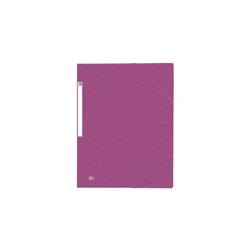 Achetez Chemise 3 rabats à élastiques TOP FILE+ en carte lustrée 4/10e 390g, violet 400114349 TOP..