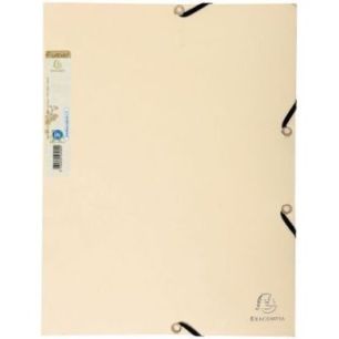 Achetez Chemise 3 rabats à élastiques FOREVER en carte recyclée 380g, sable 56986SE FOREVER EXACO..