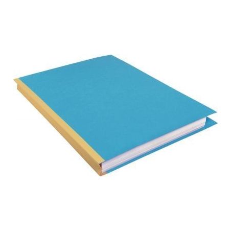 Achetez Paquet de 25 chemises rigides FOREVER dos toilé, bleu 770010E FOREVER EXACOMPTA pas cher su..