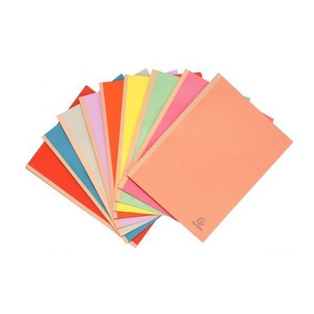 Achetez Paquet de 25 chemises rigides FOREVER dos toilé, rouge 770012E FOREVER EXACOMPTA pas cher s..