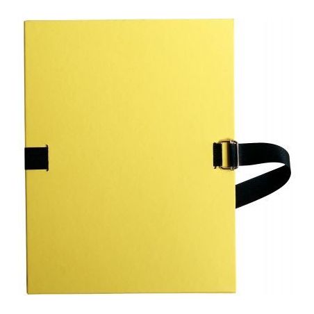 Achetez Chemise à dos extensible avec sangle FOREVER papier recyclé, format 24x32 cm, jaune 38006H..