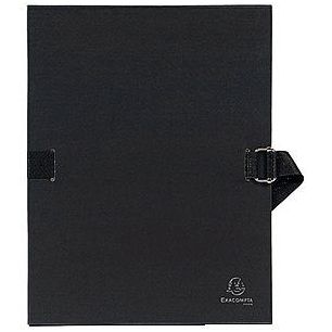 Achetez EXACOMPTA Chemise extensible Varia 2230, recouverte de papier grainé Noir pas cher sur Ma R..