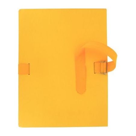 Achetez Chemise extensible à  sangle qualité toilée format 24x32 cm jaune 1302-JN pas cher sur M..