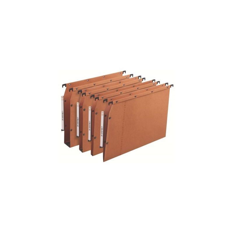 Achetez Paquet de 25 dossiers suspendus AZV Ultimate pour armoire dos fond 50 mm orange 100330476 HA..