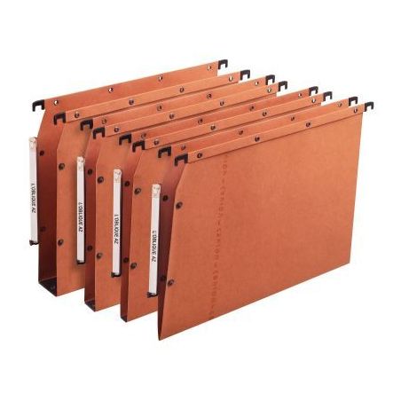 Achetez Paquet de 25 dossiers suspendus AZV Ultimate pour armoire dos fond 15 mm orange 100330474 HA..