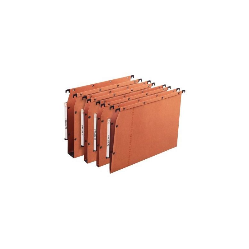 Achetez Paquet de 25 dossiers suspendus AZV Ultimate pour armoire dos fond V orange 100330473 HAMELI..