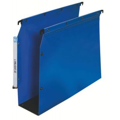Achetez Paquet de 10 dossiers suspendus polypro Ultimate armoire dos de 50mm bleu 100330581 HAMELIN ..