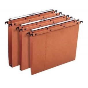Achetez Paquet de 25 dossiers suspendus AZO Ultimate orange pour tiroir dos fond 30 mm 100330272 HAM..