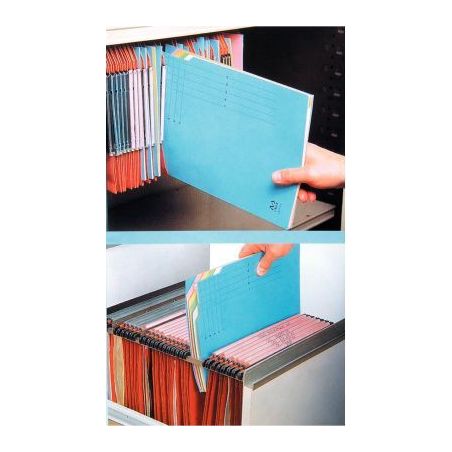 Achetez Paquet de 10 sous dossiers Dostri 5 cases carte 250g bleu DOSTRI7506 ARIANEX pas cher sur M..