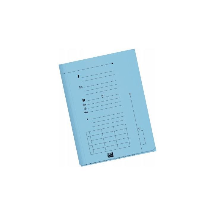 Paquet de 25 chemises HV pour dossiers suspendus, bleu 100090077 HAMELIN
