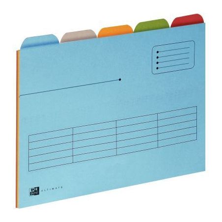 Achetez Paquet de 5 sous-dossiers pour tiroirs 100330160 HAMELIN pas cher sur Ma Rentrée Scolaire