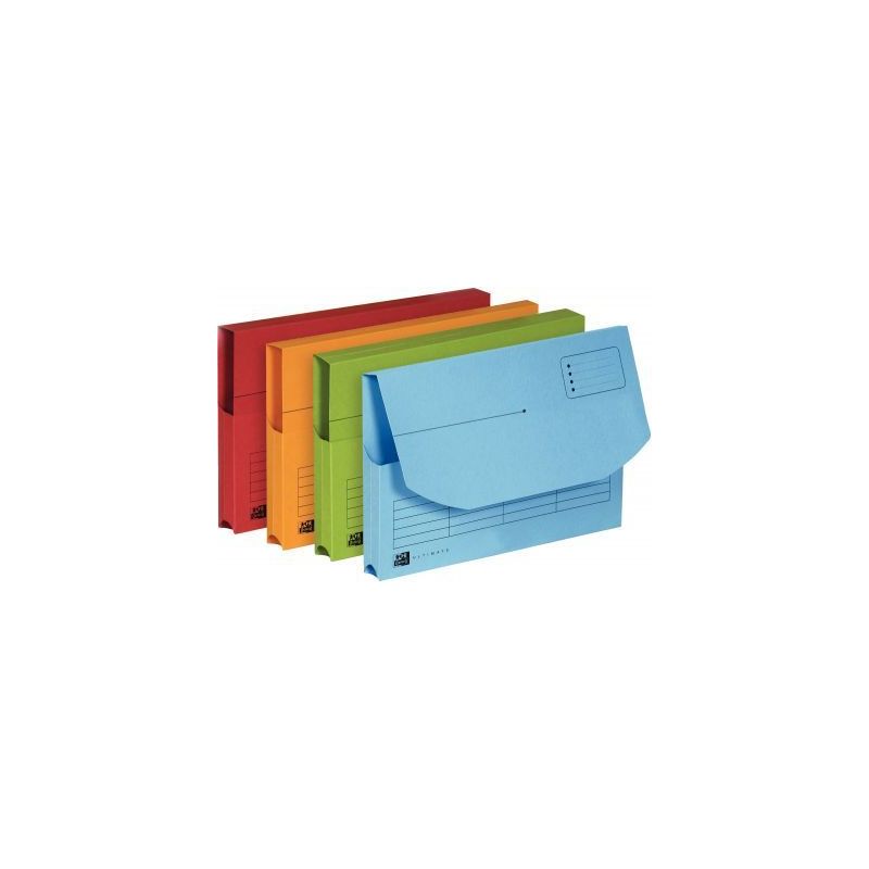 Achetez Paquet de 25 pochettes à rabat ULTIMATE coloris assortis 100330167 OXFORD HAMELIN pas cher ..