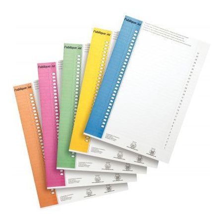 Achetez OBLIQUE AZ Sachet de 10 planches étiquettes n°9 réversibles pour dossiers suspendus armoi..
