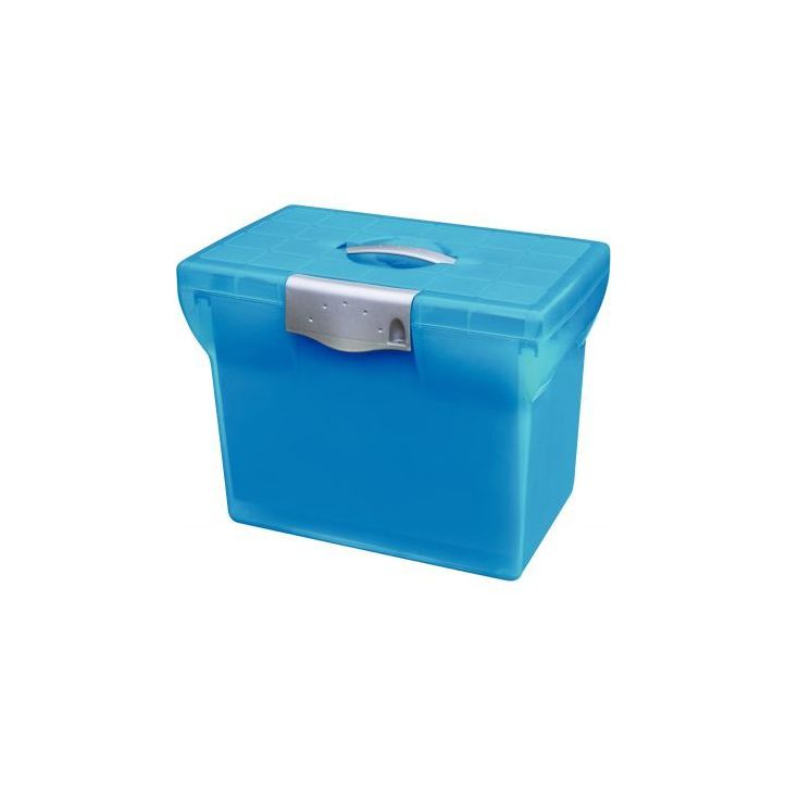 Valise en polypropylène OXFORD Class'N Go + 5 dossiers suspendus, bleu 100330256 OXFORD HAMELIN