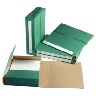 Dossier à archives avec 3 rabats à élastique, vert 12.40 EXTENDOS Dossier à archives avec 3 rabats à élastique, vert 12.40 EXTENDOS