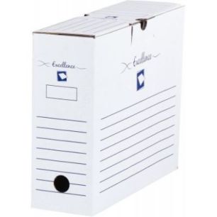Paquet de 20 boîtes d'archives dos 10cm fermeture automatique 920245 EXCELLENCE Paquet de 20 boîtes d'archives dos 10cm fermeture automatique 920245 EXCELLENCE