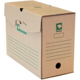 Paquet de 50 boites d'archives 32x24cm dos 15cm GREEN 62610 Paquet de 50 boites d'archives 32x24cm dos 15cm GREEN 62610