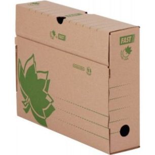 Achetez Paquet de 10 boites d'archives 33x25cm dos 8cm écrues 100725786 FAST HAMELIN pas cher sur M..