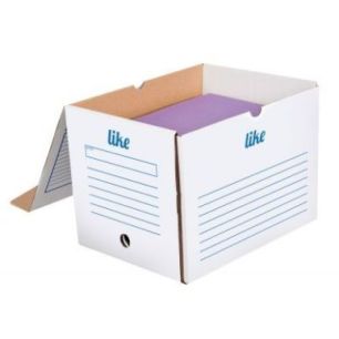 Paquet de 10 boîtes à archive dos 25 cm 24517 Paquet de 10 boîtes à archive dos 25 cm 24517