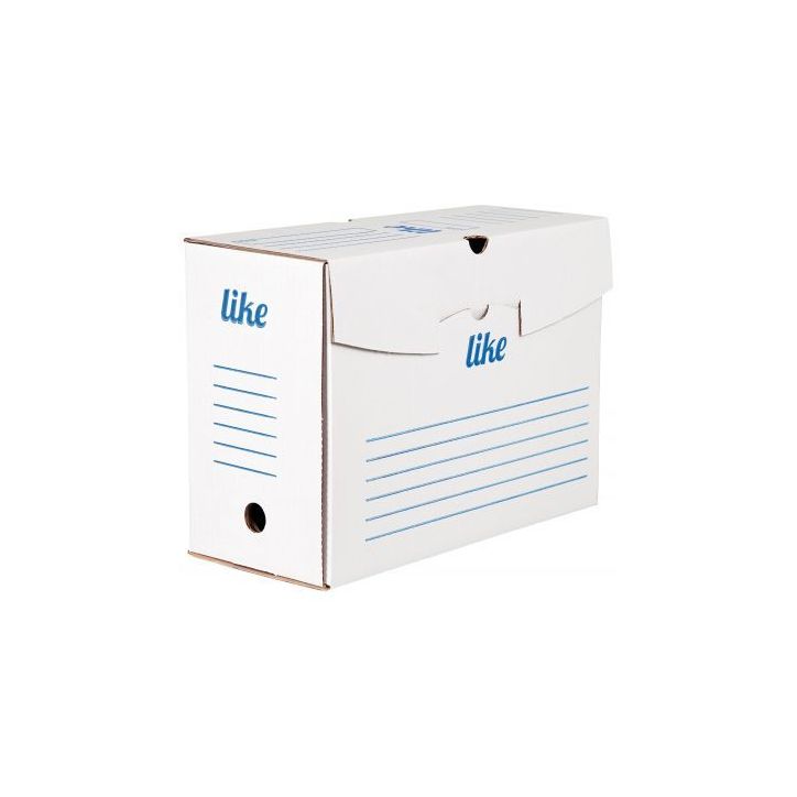 Paquet de 10 boîtes à  archive, dos 15 cm LIKE 23990 LIKE