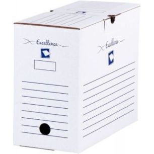Paquet de 20 boîtes d'archives dos 15cm fermeture automatique 34995 EXCELLENCE