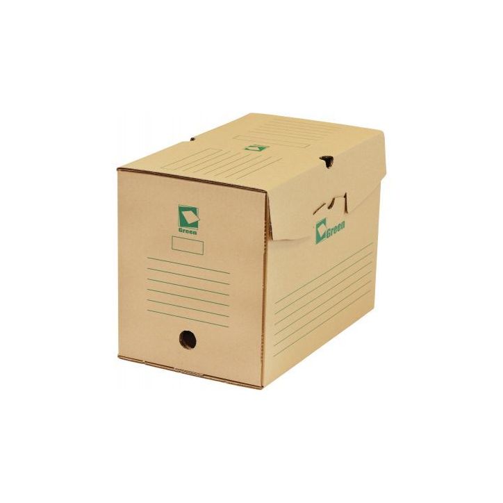 Paquet de 25 boîtes archives 34x25 dos de 20 GREEN 71069