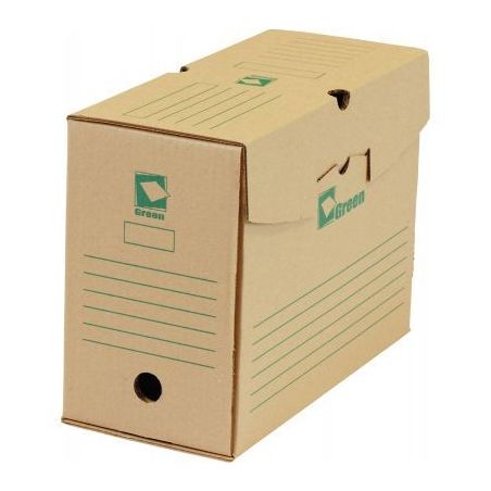 Achetez Paquet de 25 boîtes archives 34x25 dos de 15 GREEN 61894 pas cher sur Ma Rentrée Scolaire