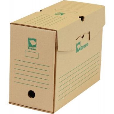 Achetez Paquet de 25 boîtes archives 34x25 dos de 15 GREEN 61894 pas cher sur Ma Rentrée Scolaire