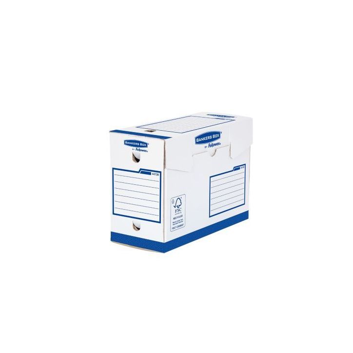 Paquet 20 boites archives 33x25 dos 20 blanc 4472902 BANKERS BO FELLOWES