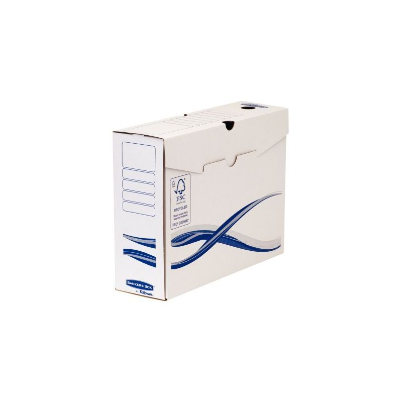 Achetez Paquet de 10 boites d'archives 33x25cm dos 10cm blanches 4460203 BANKERS BO FELLOWES pas che..