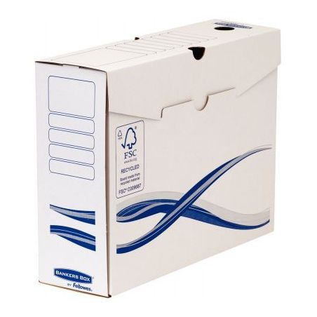 Achetez Paquet de 10 boites d'archives 33x25cm dos 10cm blanches 4460203 BANKERS BO FELLOWES pas che..
