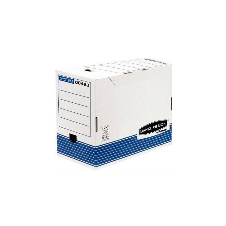 Paquet de 10 boites archives dos 20cm 1131102 BANKERS BO FELLOWES