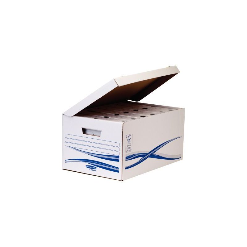 Achetez Container avec 6 boites d'archives dos 8cm blanc 4460504 BANKERS BO FELLOWES pas cher sur Ma..