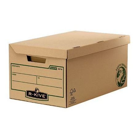 Achetez Paquet de 10 containers archivage Flip top Box Maxi 4472205 R-KIVE EAR FELLOWES pas cher sur..