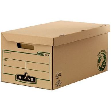 Achetez Paquet de 10 containers archivage Flip top Box Maxi 4472205 R-KIVE EAR FELLOWES pas cher sur..