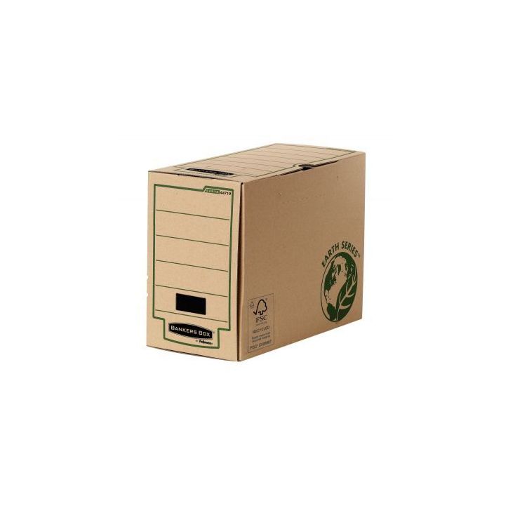 Paquet 20 boites archive 33x25 dos 20 kraft 4473302 R-KIVE EAR FELLOWES