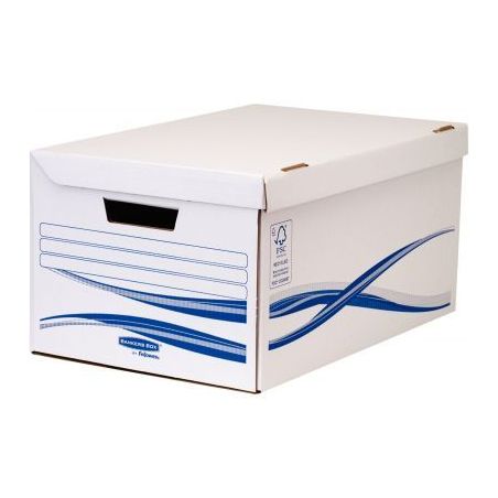 Achetez Paquet de 5 containers avec couvercle blancs 4460503 BANKERS BO FELLOWES pas cher sur Ma Ren..