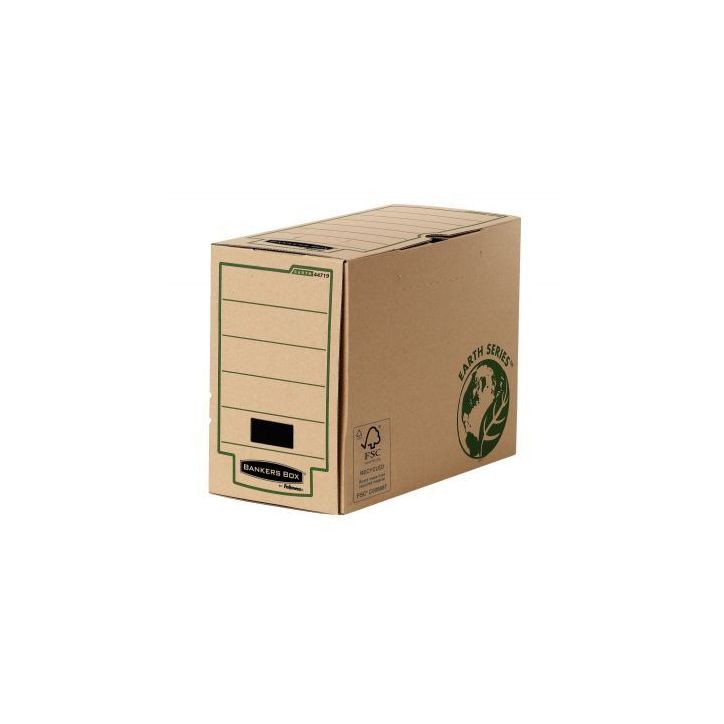 Paquet de 20 boites archives 25x33 Dos 15 recyclé 4473202 R-KIVE EAR FELLOWES