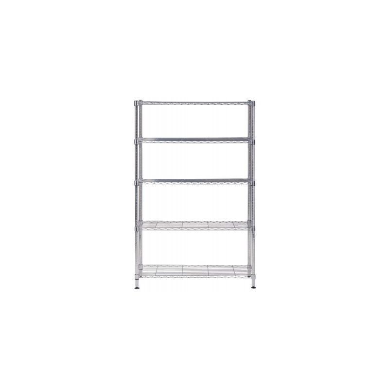 Achetez Etagère métal chromé 120x200cm MOBI5L ALBA pas cher sur Ma Rentrée Scolaire Achetez Etagère métal chromé 120x200cm MOBI5L ALBA pas cher sur Ma Rentrée Scolaire