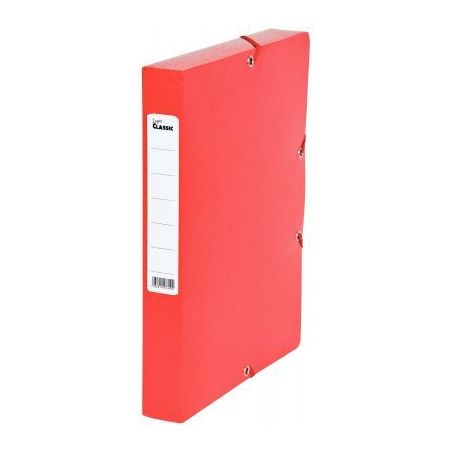 Achetez PERGAMY Boîte de classement à  élastique en carte lustrée 7/10, 600g. Dos 40mm. Coloris..