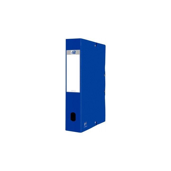 Boîte de classement EUROFOLIO+ en carte grainée, dos 60 mm, bleu 400126554 EUROFOLIO HAMELIN