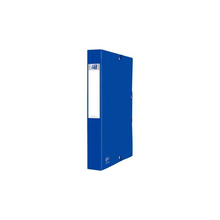 Boîte de classement EUROFOLIO+ en carte grainée, dos 40 mm, bleu 400126548 EUROFOLIO HAMELIN