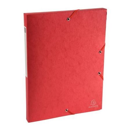 Achetez Boite de classement en carte lustrée SCOTTEN dos 2,5 cm, rouge 50705E SCOTTEN EXACOMPTA pas..