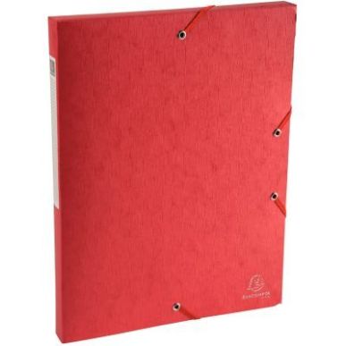 Achetez Boite de classement en carte lustrée SCOTTEN dos 2,5 cm, rouge 50705E SCOTTEN EXACOMPTA pas..