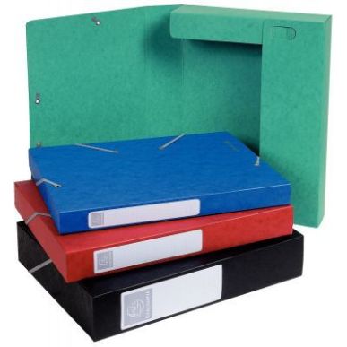 Achetez Boîte de classement en carte lustrée CARTOBOX dos 4 cm, coloris assortis 14000H CARTOBOX E..