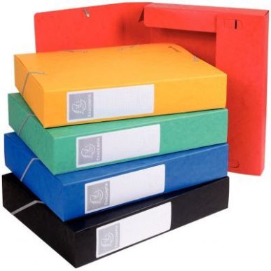 Achetez Carton de 10 boîtes de classement CARTOBOX en carte lustrée 7/10ème, dos de 60 mm, colori..